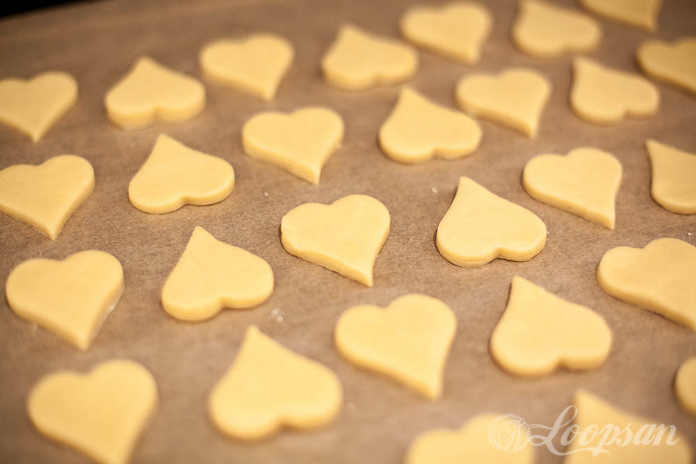 before baking