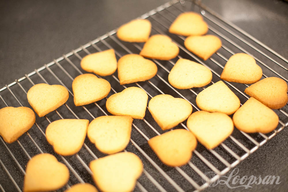 after baking