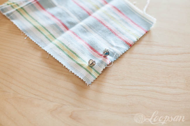 Bells on fabric