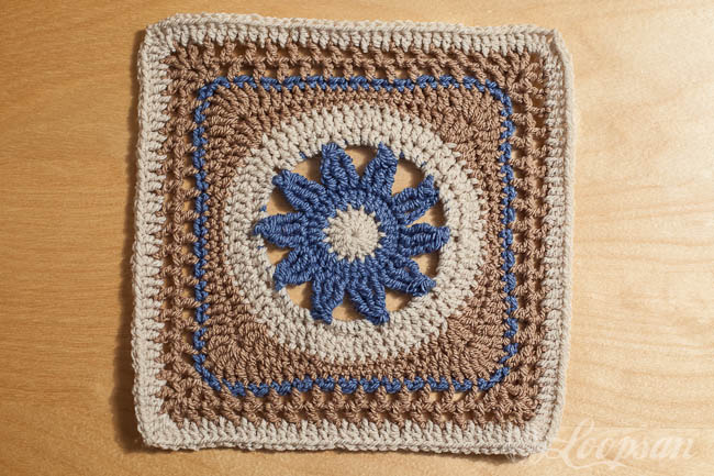 CAL square week 6 Blooming Lace by Melinda Miller