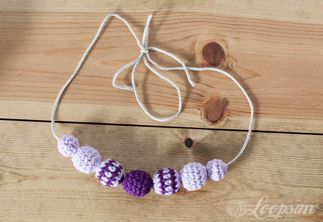 Crochet Bead Necklace