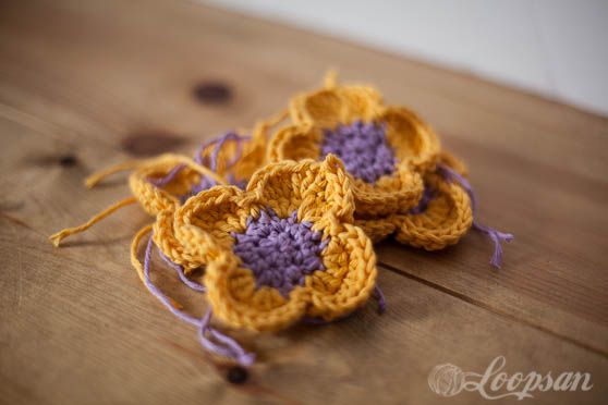 Crochet Flower Ball (Amish Puzzle Ball)