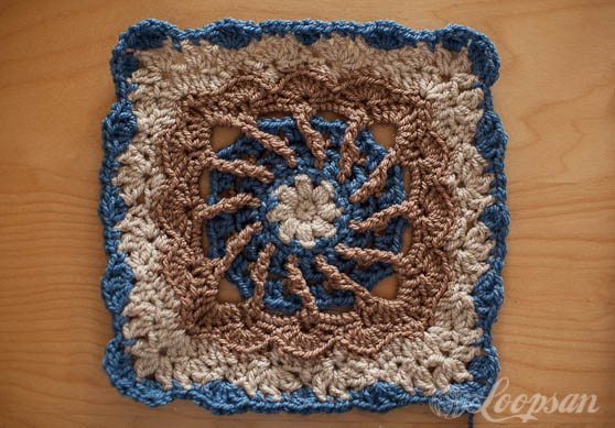 One Block Week CAL: Week 38 May Pole Square