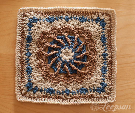One Block Week CAL: Week 38 May Pole Square