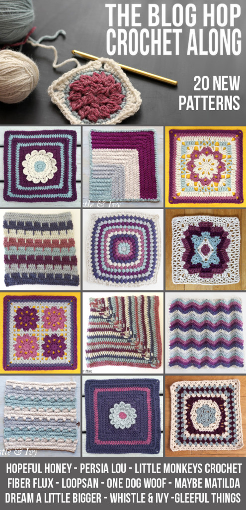 blog hop crochet along pin