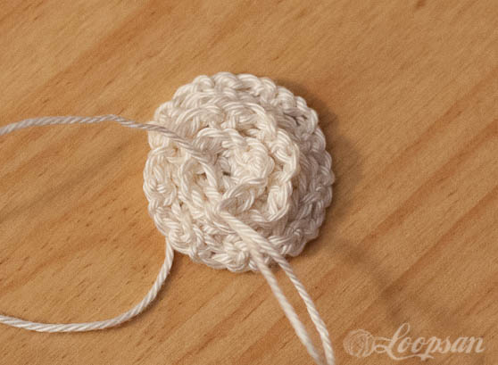 No sew rose headband by Loopsan