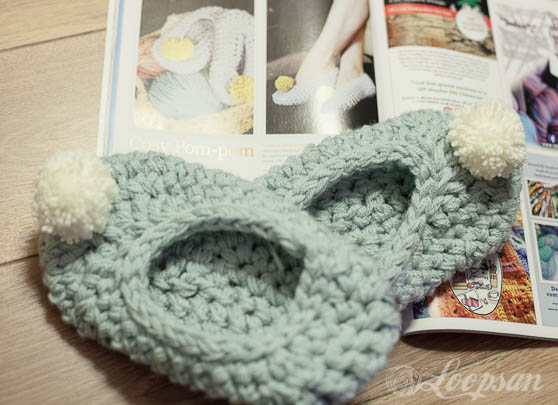 Cosy Pom-Pom Slippers
