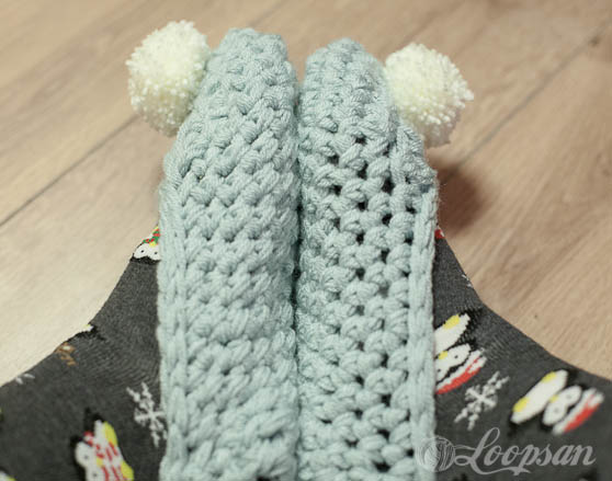 Cosy Pom-Pom Slippers