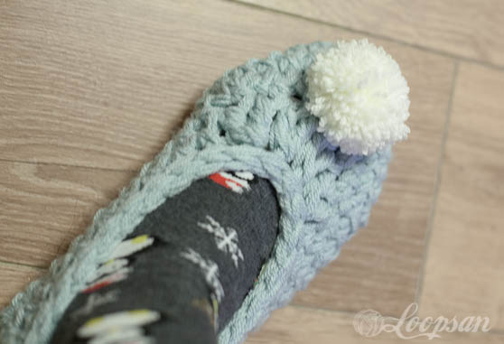 Cosy Pom-Pom Slippers