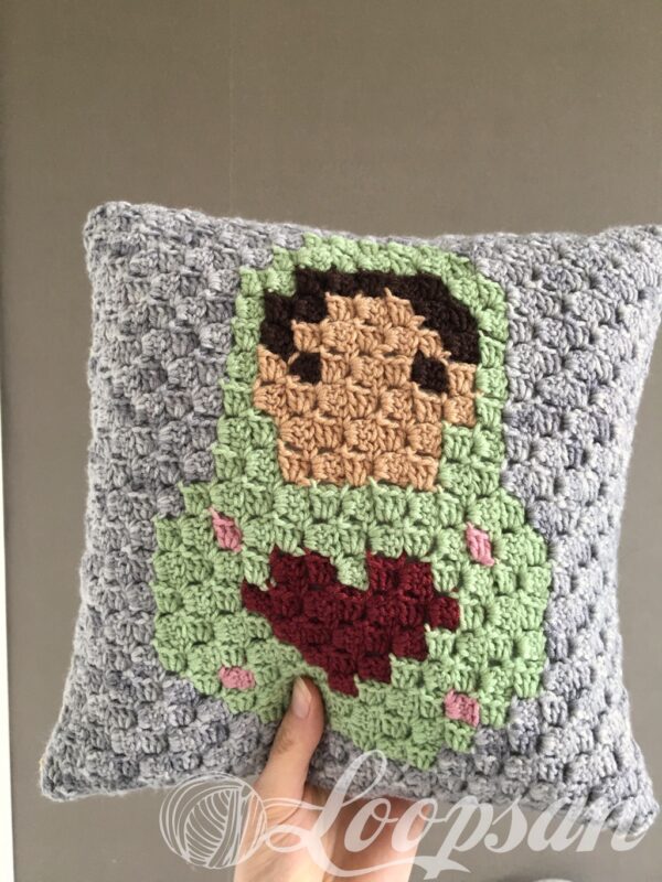 Russian Doll Pillow Front